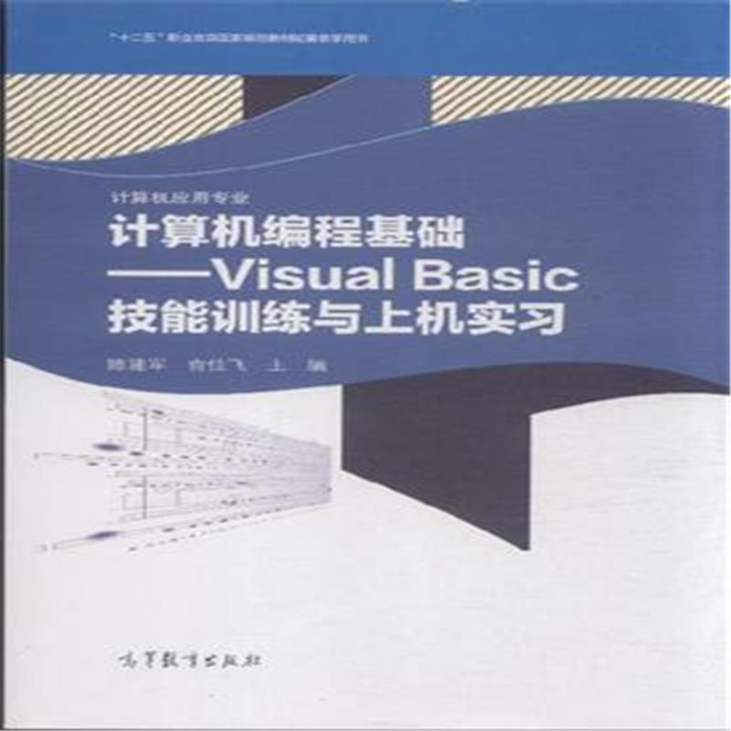 计算机编程基础——Visual Basic技能训练与上机实习陈建军 VISUAL_BASIC程序设计高等教育出版社