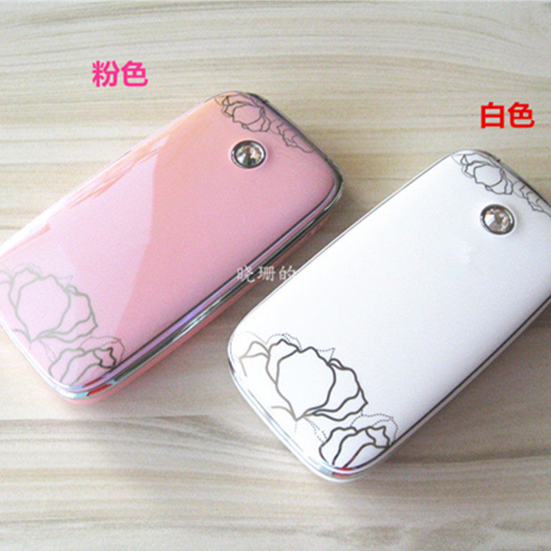 贝尔丰BFA700水晶女款翻盖老人手机大声大字超长待机老年老人机