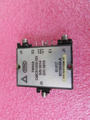 CMC进口 CMCS1005-101  3.7-7GHz SMA  SPDT射频微波同轴开关
