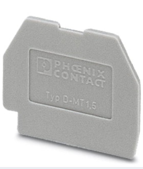 德国菲尼克斯(凤凰)微型端子 挡片D-MT1.5 端板   3100321