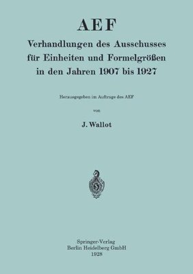 【预订】Aef Verhandlungen Des Ausschusses Fu...