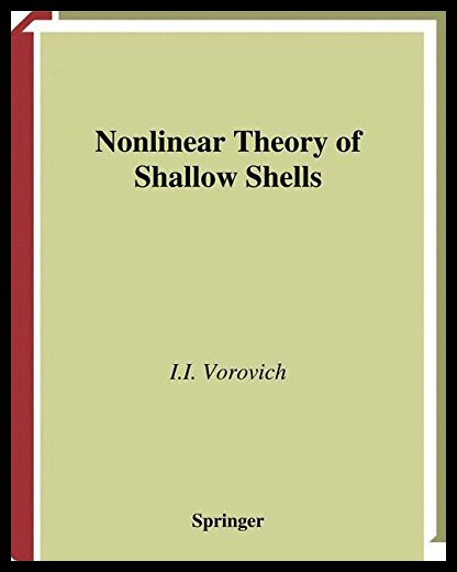 【预售】Nonlinear Theory of Shallow Shells