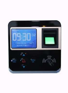 指纹刷卡门禁考勤系统电子门锁玻璃门Fingerprint Access Control