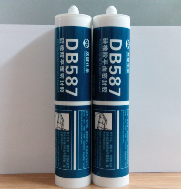 双键 587平面密封胶减速机机械箱体专用密封胶耐高温密封蓝胶黑胶