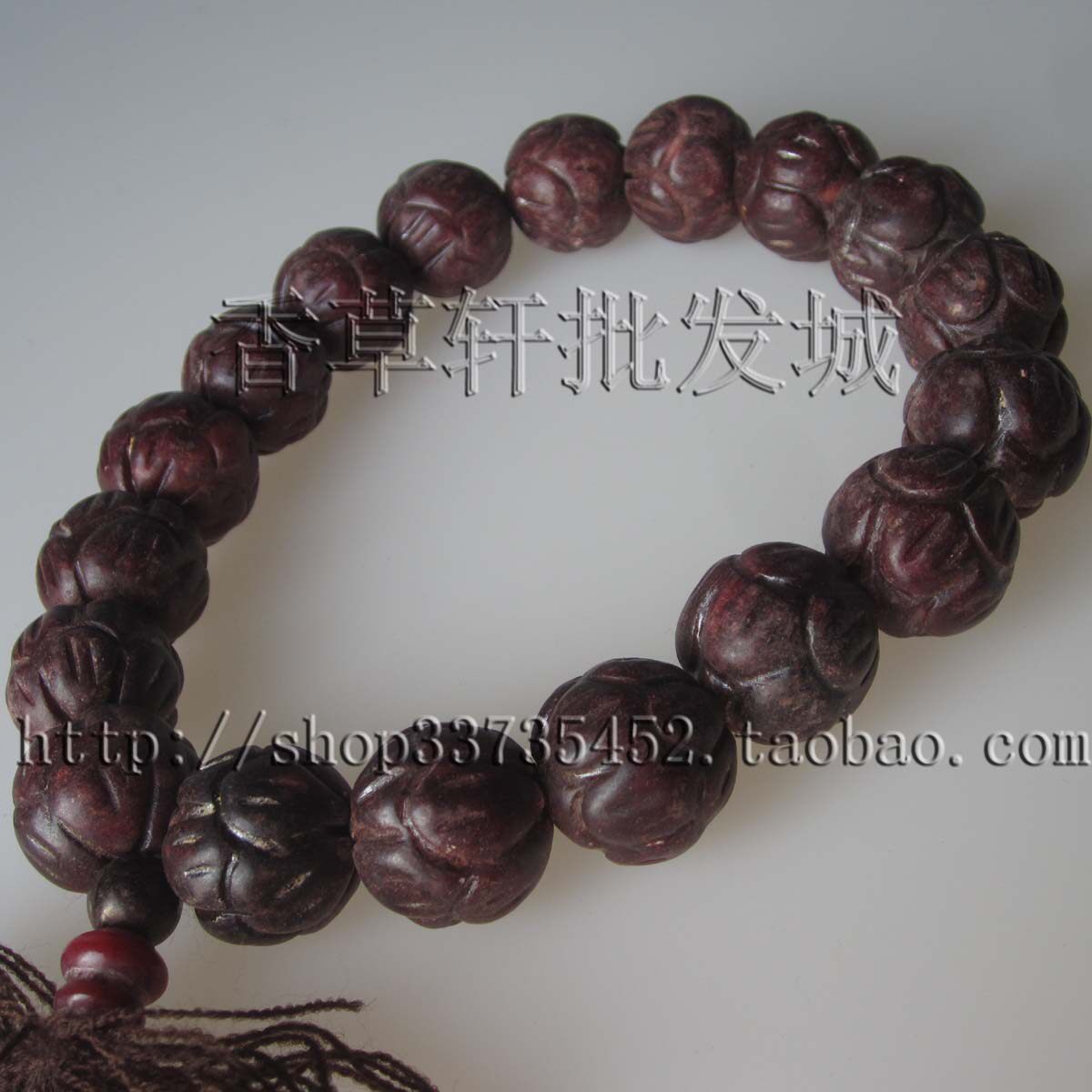 DIY饰品成品24MM大颗粒18颗玉石加色佛珠念珠手串男款1830