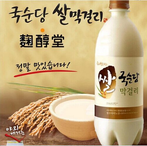 原装进口韩国麹醇堂丽750ml米酒