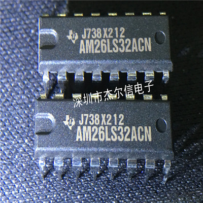 AM26LS32ACN AM26LS32 TI DIP16 全新进口原装 可直拍 出样