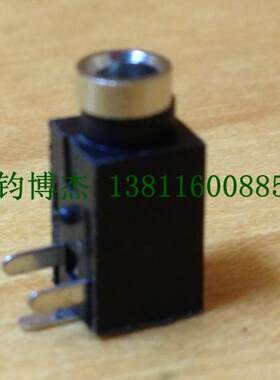 单声道耳机插座 2.5MM单声道3脚音频插孔DC插座 PJ-2.5-10