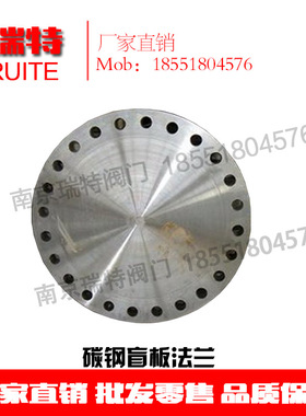 碳钢法兰盲板 法兰盖 锻打法兰盖 DN40 50 65 80 100 125 150 200