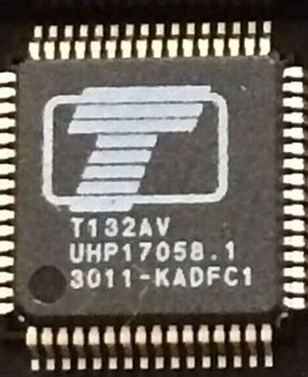 【昌胜电子】原装现货 T132AV 屏驱动芯片/车载芯片 LQFP-64