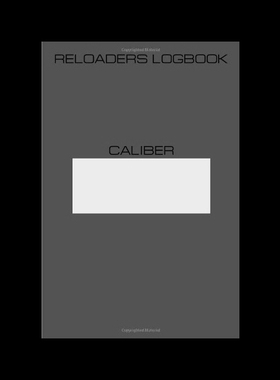 【预售】Reloaders Logbook
