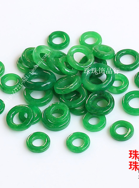 diy饰品翡翠手把件散珠