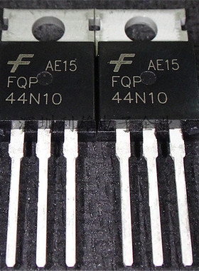 全新 FQP44N10  44N10  MOS场效应管  N沟道  TO-220  现货