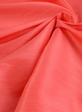 粉红色优质平纹锦涤纺220T里子布料 防寒服 发廊围裙 窗帘布料