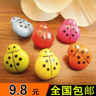 新款可爱彩色营火虫儿童童装纽扣扣子布衣15MM卡通多色小钮扣专卖