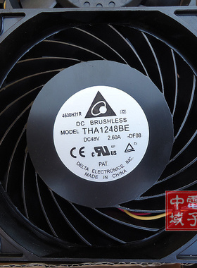全新DELTA 台达暴力风扇 THA1248BE 48V 2.60A 滚珠轴承风扇