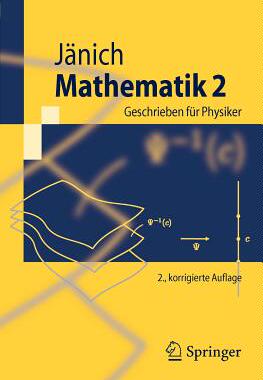 【预售】Mathematik 2: Geschrieben Fur Physiker