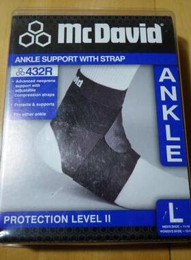 迈克达威包裹防护 McDavid 双绑带护踝 432r 二级