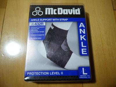 迈克达威包裹防护 McDavid 双绑带护踝 432r 二级