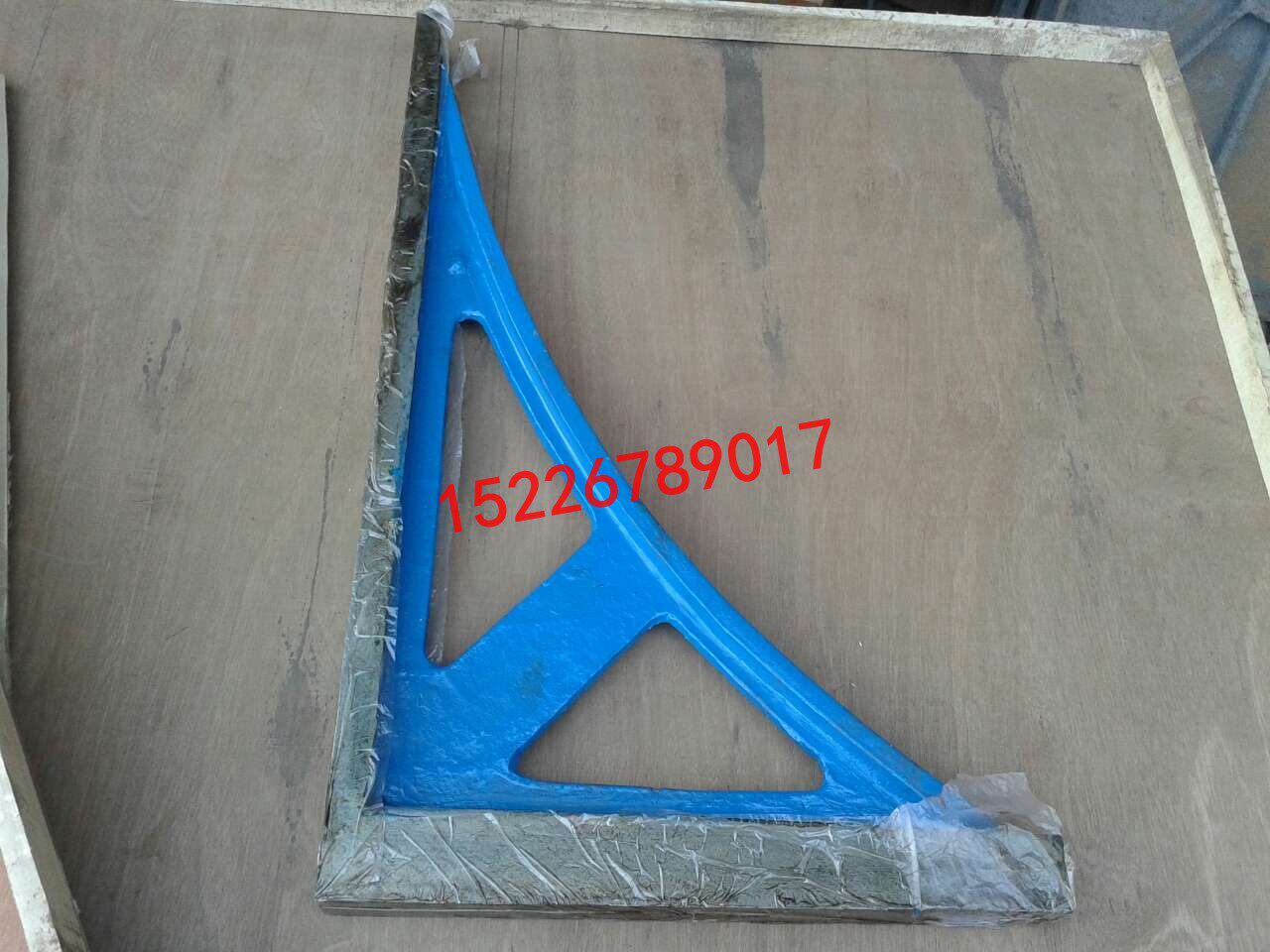 铸铁直角尺钳工检测刮研测量检验角尺铸铁三角尺90度垂直靠尺