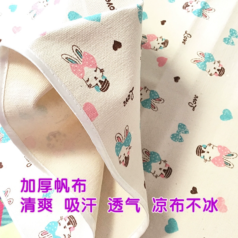 Trẻ em của bé sơ sinh mùa hè mat cotton dày vải cũ giường nhỏ mat cotton cũ vải thô duy nhất