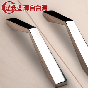 轶超亮光衣柜拉手现代简约橱柜柜门柜子拉手家具鞋柜抽屉厨门把手