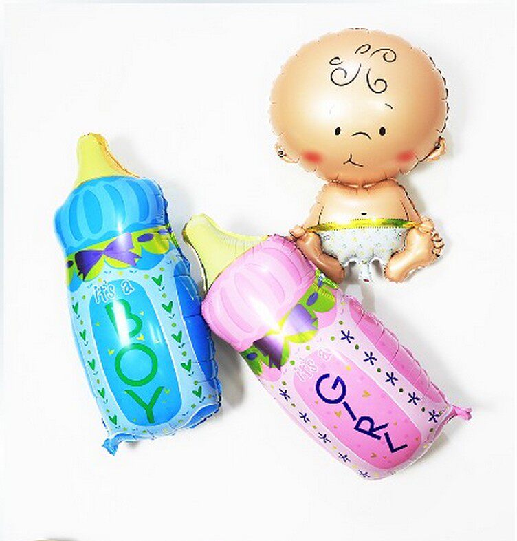 baby Aluminum Balloon Boy girl Feeding bottle birthday party decorate arrangement Baby Shower full moonin the Festive supplies/Gift , Balloon/Floating air ball , Balloon  category - from Buy2taobao.com to provide professional Taobao agent buy service