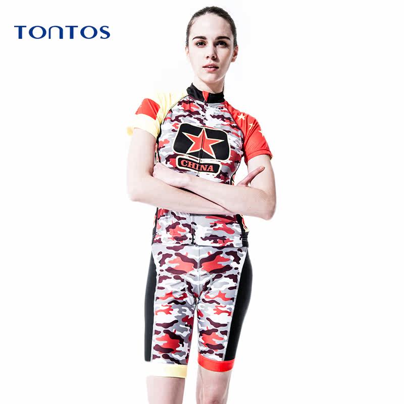 Tenue de cyclisme femme TONTOS - Ref 2210605 Image 1
