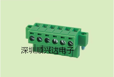 厂家直销插拔式接线端子KF2EDGKM-5.08/5.0mm带耳定位接线孔座