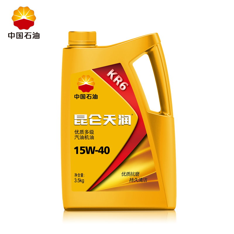 À¥ÂØÈó»¬ÓÍ À¥ÂØÌìÈóÓÅÖʶ༶ÆûÓÍ»úÓÍ KR6 15W-40 3.5Kg