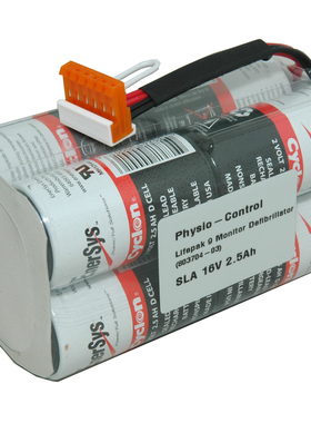 PHYSIO-CONTROL Lifepak 9,Medtronic LifePak 9,LP 9除颤电池