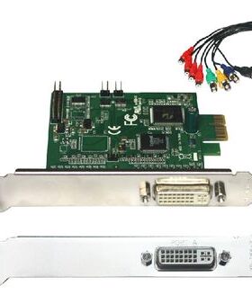 天创恒达 TC 4000SDPRO 4路音视频采集卡 支持纳加 流媒体采集卡