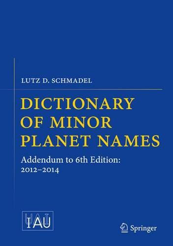 【预订】Dictionary of Minor Planet Names