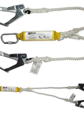 霍尼韦尔GB 24543 GB/T 24538 51mm/19mm尼龙缓冲系绳12毫米双钩