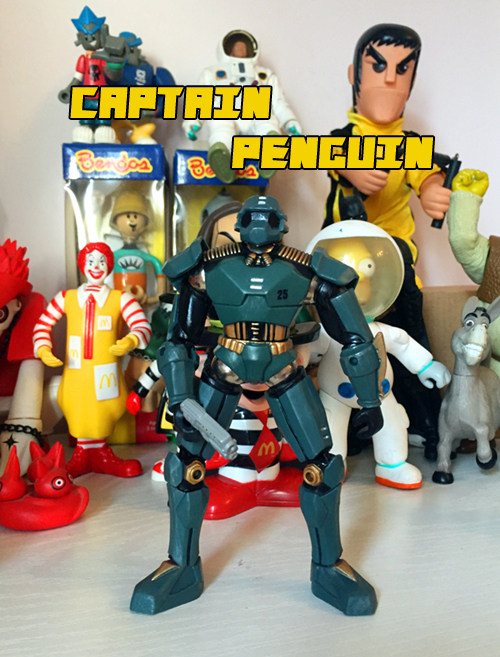 【绝品】美国正版磁力武士人偶公仔 关节可动可拆卸 13cm