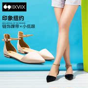 Spring/summer IIXVIIX2015 new point low genbao followed by a Roman woman sandal SN52110086