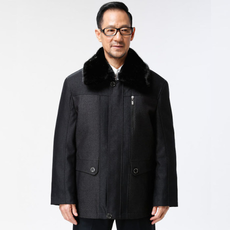 Pantalon cuir homme droit pour hiver - Ref 1494793 Image 54