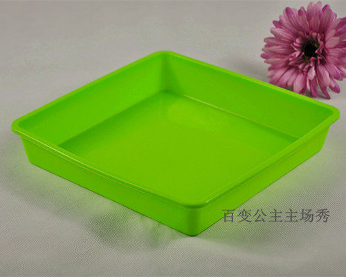 微波炉烤箱用耐高温容易脱模DIY烘培正方形披萨蛋糕硅胶模具烤盘