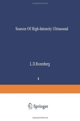 【预售】Sources of High-Intensity Ultrasound