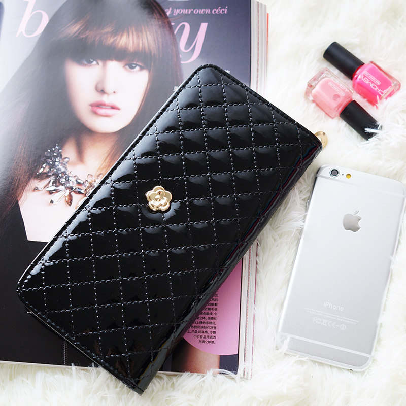 钱包女长款韩版拉链女士钱包大容量多卡位零钱包手拿女式钱夹皮夹在类目 箱包皮具/热销女包/男包, 钱包中 - 来自Buy2taobao.com提供专业的淘宝代购服务