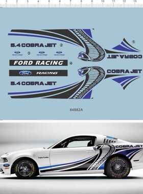 REVELL GT500 TG500KR cobra jet ford racing 64882 10*14