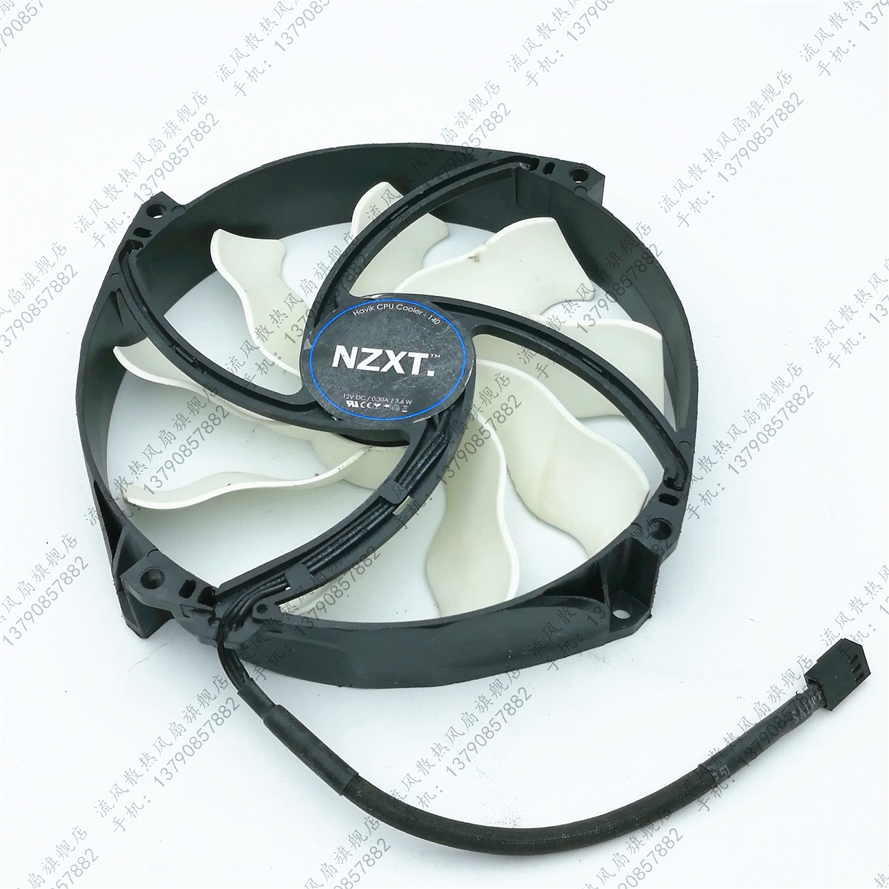 NZXT风扇 CPU Cooler-140 RF-FZ140 12V 0.3A 3.6W 14025
