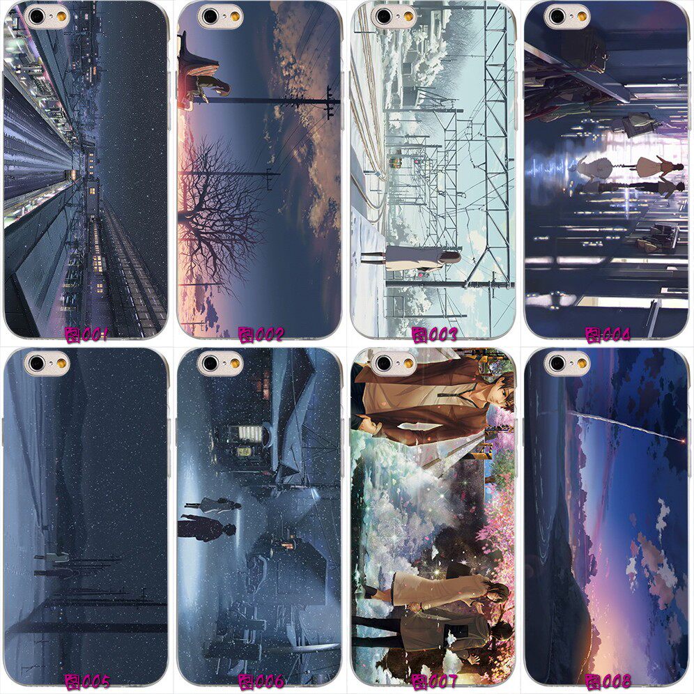 秒速5厘米 适用于苹果14手机壳12pro硅胶套iphone13promax防摔7plus可爱8黑动漫xsmax钢化玻璃壳15mini磨砂11