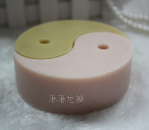 手工皂模具 蜡烛硅胶模具 香皂模具 硅胶皂模 肥皂硅胶模具八卦
