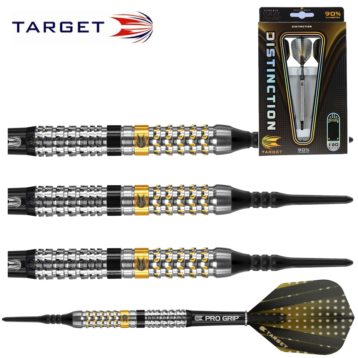 系列钛合金直筒型软式钨钢飞镖