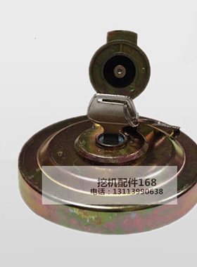 挖掘机配件住友SH60/120/200/350优质柴油箱盖不锈钢油箱盖