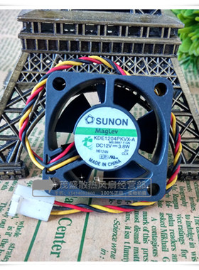 建准SUNON 4020 KDE1204PKVX-A DC12V 3.8W 4CM 磁悬浮散热风扇