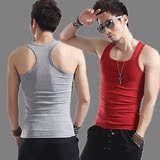 Mồ hôi mới vest thể dục thể thao in polyester chặt chẽ bông người đàn ông áo khoác mùa hè quần áo của nam giới dưới thủy triều