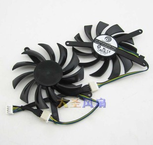 显卡风扇 GTX560TI PLD08010S12HH 0.35A 全新原装 12V EVGA
