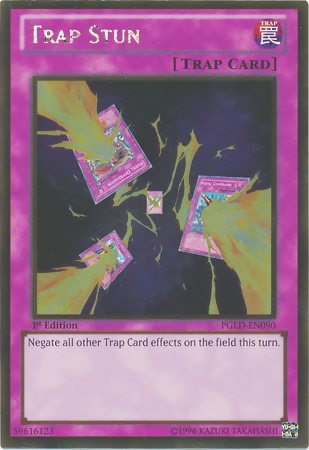 游戏王 美版 正版 - 陷阱无力化 Trap Stun/黄金/PGLD
